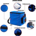Frigorifero portatile Lyy 8866 per auto, 6L, ideale per bevande e alimenti freschi durante i viaggi.