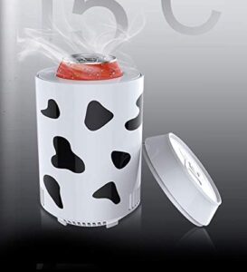 HUIQC Cola Design Mini Frigo con USB, ideale per auto e ufficio