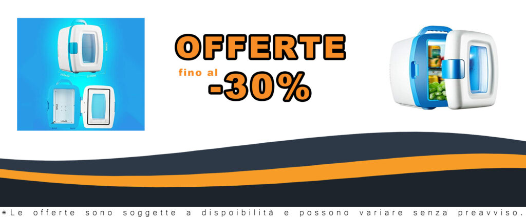 Mini frigorifero portatile da 10 litri, perfetto per conservare farmaci e cosmetici, con doppia tensione per uso in auto e casa.