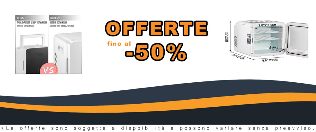 Mini Frigorifero per Trucco 10L/15L in uso con cosmetici e bevande