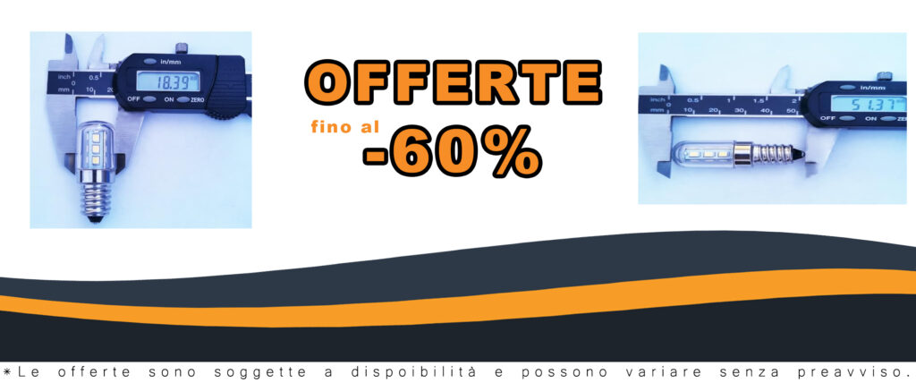 Immagine di 50 luci LED RAWARS HHF per frigorifero, con attacchi E12/E14 e luce calda 2700K