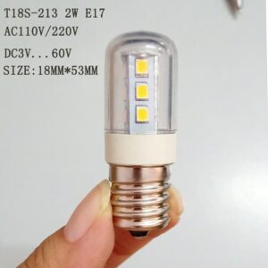 RAWARS HHF Luce LED per Frigorifero E12/E14 2W, 2700K Calda, 50 pz/lotto