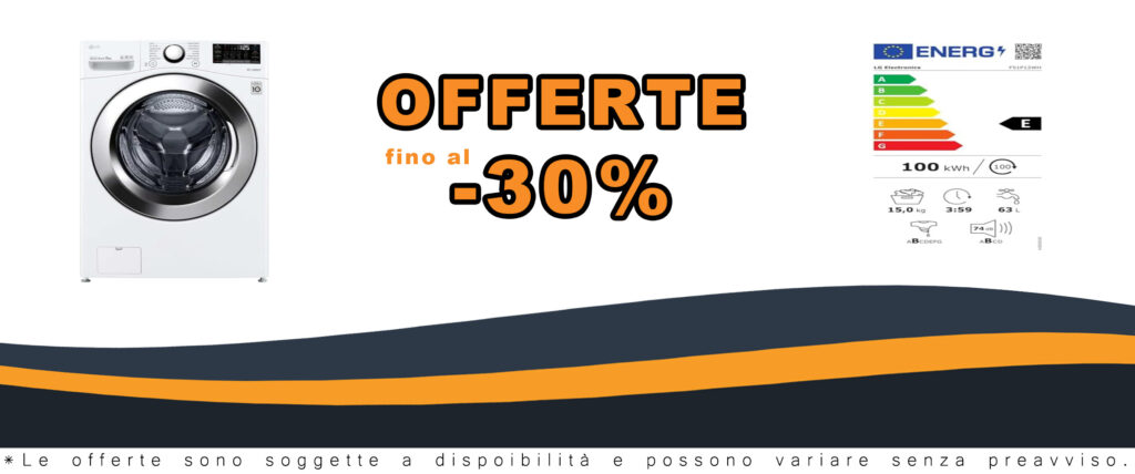 Lavatrice frontale LG 15 kg 127 litri - F51P12WH Bianco