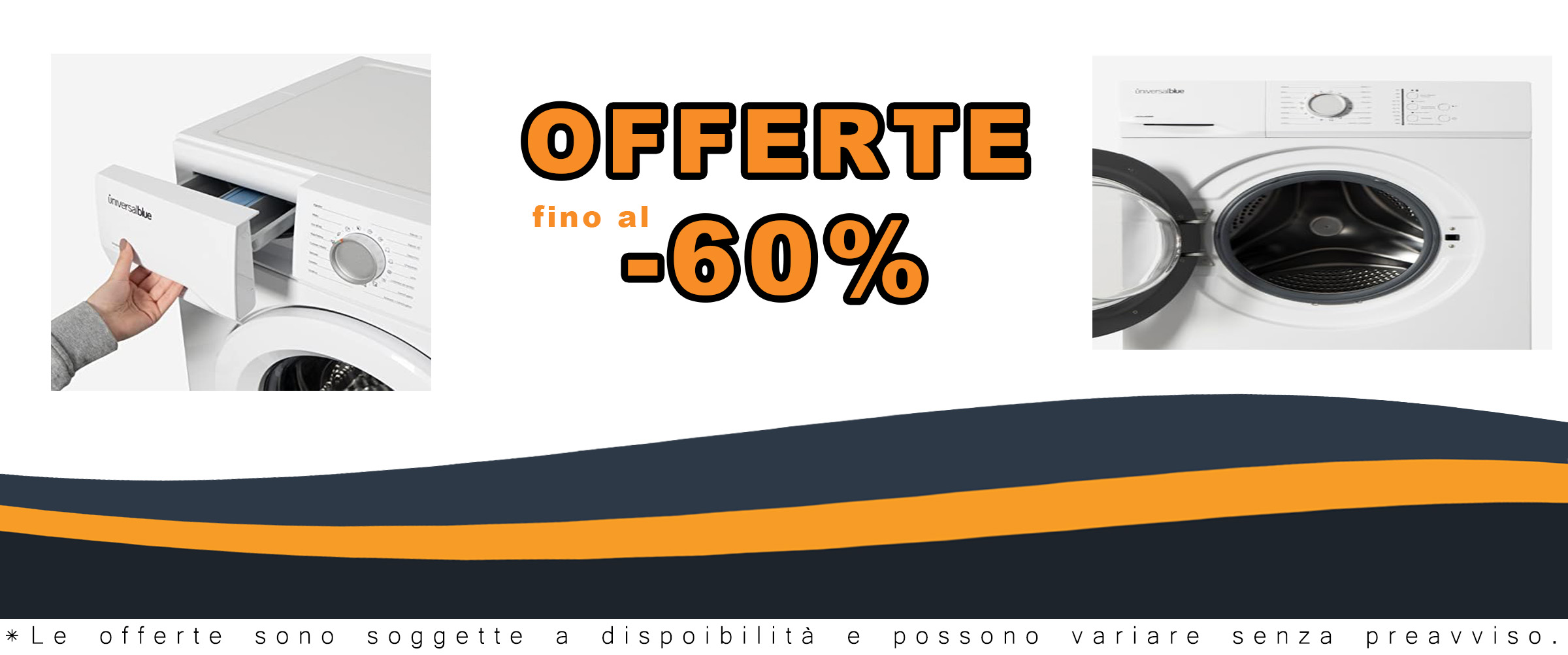 UNIVERSALBLUE Lavatrice 8 kg Caricamento frontale bianco | 16 programmi di lavaggio | Basso consumo energetico | Timer | ECO 40-60 | Spedizione e caricamento al piano incluso