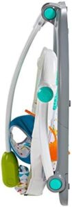 Fisher-Price Centro Attività Salvaspazio Colorato, Salterello con Giochi, Giocattolo per neonati, FDG98