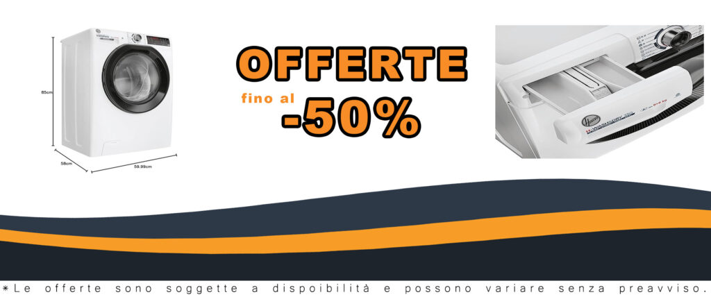 Hoover H-WASH&DRY 350 H3DPS4966TAMB6-S - Asciugatrice/classe di efficienza energetica D/A/A, capacità di lavaggio 9 kg/asciugatura 6 kg/Active Steam funzione vapore/inverter motore/WiFi e Bluetooth