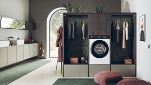 Haier I-Pro Serie 3, Lavatrice a carica frontale 10 KG, Libera Installazione, Classe A, 1400 giri, Opzione Vapore, 15 programmi, Partenza Ritardata, AxLxP 85x60x67 cm, Bianca - HW100-BP14939-S