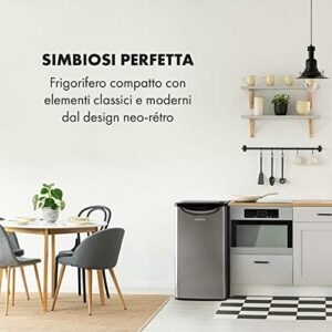 Frigorifero a pompa di calore KLARSTEIN Yummy con comparto congelatore e 3 stadi di raffreddamento.