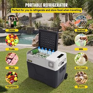 Mini frigorifero portatile 40L con schermo LCD per auto congelatore da -20 a 20 gradi C.