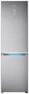 Frigorifero Samsung RB36R883PSR con congelatore, 355 L, acciaio inossidabile, libera installazione, compatto e silenzioso.