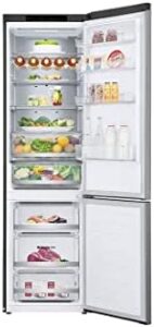 Frigorifero combinato LG GBB72PZVCN1 inox, 384 litri, Total No Frost e Wine Rack.
