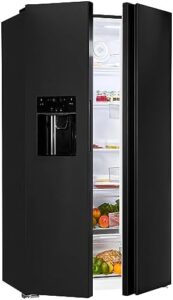 Frigorifero side by side inoxlook Exquisit SBS520-CF-040E 513 litri con dispenser