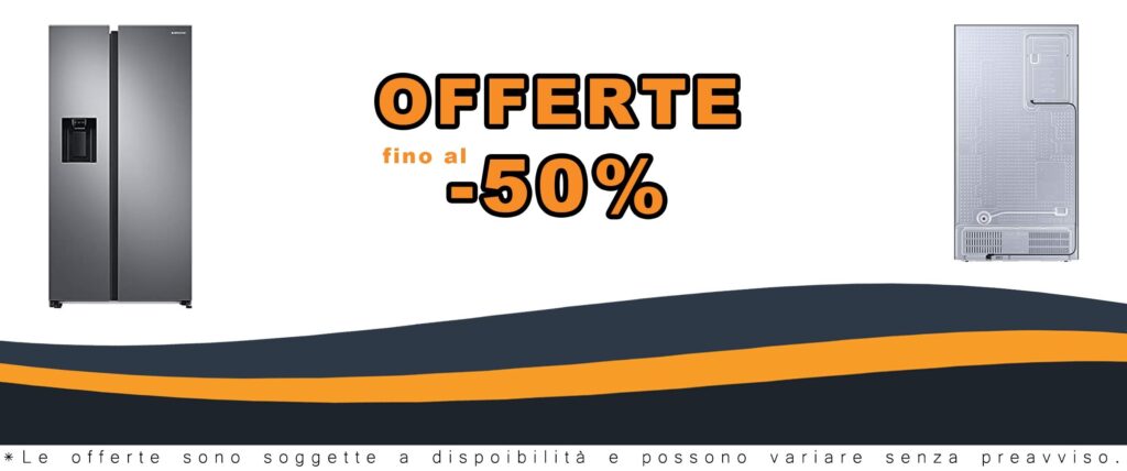 Frigorifero Samsung Space Max Side by Side 178 cm con Freezer e Tecnologia Acciaio Inossidabile