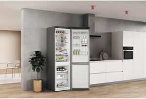 Whirlpool frigorifero combinato No Frost, inox, 367 lt, classe C, W7X 94T SX.