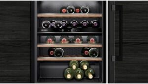Frigorifero vino Siemens iQ500 KU21WAHG0, 44 bottiglie, 2 zone temperatura controllata