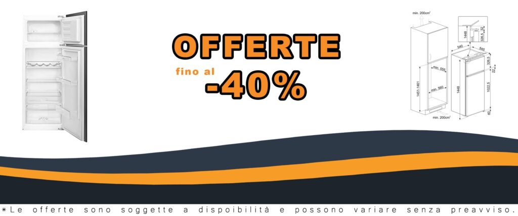 Frigorifero Doppia Porta Statico 220 Litri Installazione Incasso A+ Efficiente e Raffreddante