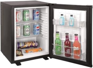 Frigo minibar Top nero Vama A+ 40 litri per hotel