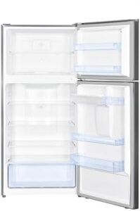 Frigorifero doppia porta Daya DDP640DNM2XE0, totale inox, no frost, dispenser bevande, 80 cm.