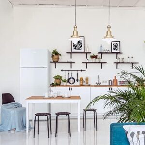Frigorifero doppia porta 144 cm bianco, 208 litri, scaffali e cassettiere inclusi.