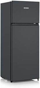 Frigorifero Severin DT 8762 nero, doppia porta, 206 litri, silenzioso 40 dB