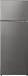 Frigorifero Sharp doppia porta argento 171 litri statico classe F.