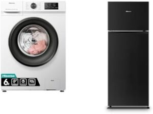 Hisense WFVC6010E lavatrice frontale 6kg 1000rpm 15 programmi display LED.