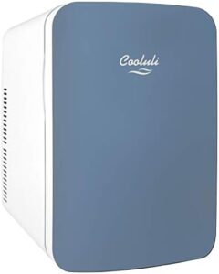 Cooluli mini frigo 15 litri, portatile, camera da letto, auto, scrivania
