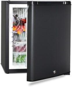 Frigorifero portatile 12V 220V Smad Frigo 50 litri nero, silenzioso per auto camper.