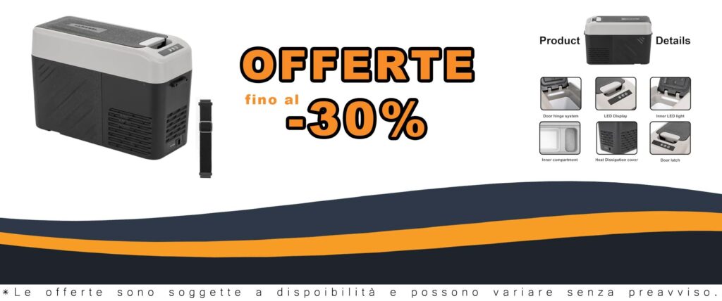 Contenitore frigo portatile da 14,6 l per auto campeggio compatto 12 24 V DC viaggi alimenti e bevande Alpicool KCF15