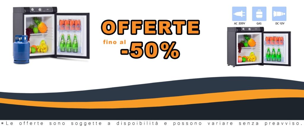 Frigo a Gas 40L Trivalente 12V 220V Gas Silenzioso per Campeggio Viaggi Furgone Camper