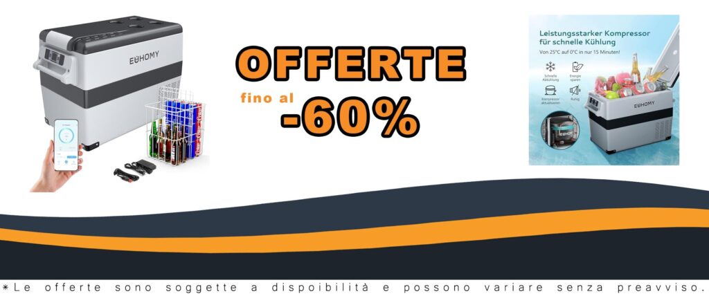 Compressore da 12 V Frigorifero Portatile con App Controllata per Auto Campeggio Viaggi e Camion