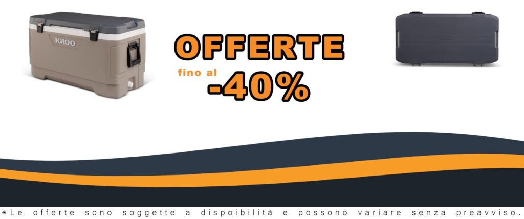 Frigorifero Portatile MAX Cold Latitude 100 per Campeggio e Pesca Estiva con 95 Litri di Capacità