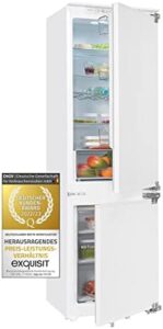 Exquisit frigorifero incasso EKGC270-70-NF-F-010E, bianco, 246 litri.