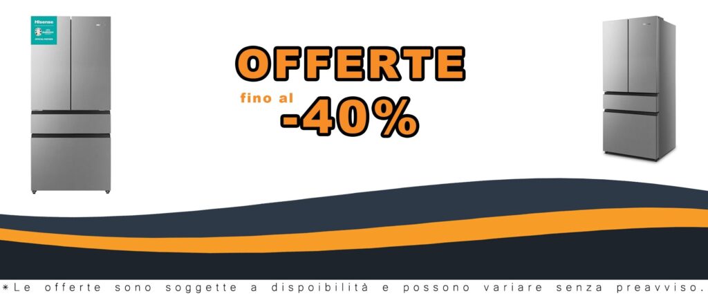 Hisense RF540N4SBI2 Frigorifero congelatore NoFrostPlus Inverter 302L 310kWh/anno Aspetto Inox