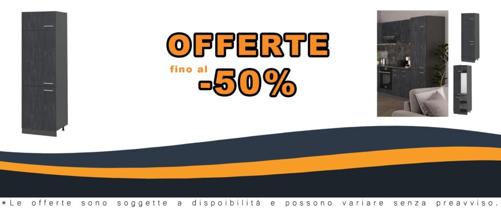 Vicco Livinity Armadio Frigorifero R Line 60 Cm Calcestruzzo Nero Antracite