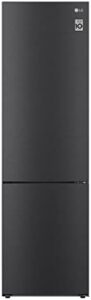 Frigo LG classe B 384L nero opaco, DoorCooling+, LINEARCooling, display interno.