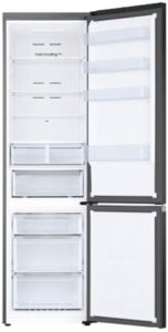 Samsung RB38C607AB1/EF, frigorifero con congelatore 387L, Black Steel.