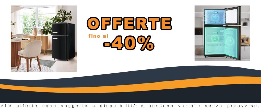 Frigorifero Vintage Sweiko a Doppia Porta con Congelatore 21L Classe E Per una Sostenibilità Ambientale