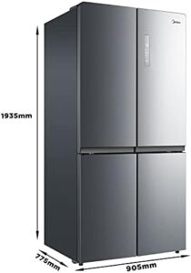 Frigorifero Midea MDRF861FGE02 multi door, 441L, NoFrost, Inverter.