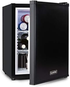 Mini frigo portatile KlarSTEIN Happy Hour, 40L, silenzioso con illuminazione interna e ripiani removibili.