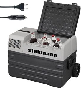 Frigorifero portatile Stakmman 42 litri con compressore, ideale auto, camper e barca.