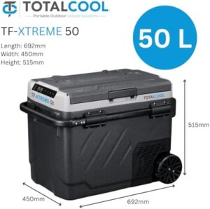 Frigorifero congelatore portatile 12V TotalFreeze TF-XTREME 50 grigio