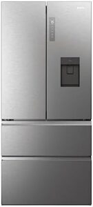 Frigorifero Haier HFW7819EWMP, porta francese, acciaio inox, 539 litri, MyZone Plus