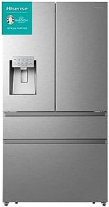 Hisense RF728N4SASE frigo congelatore french door effetto inox  premium.