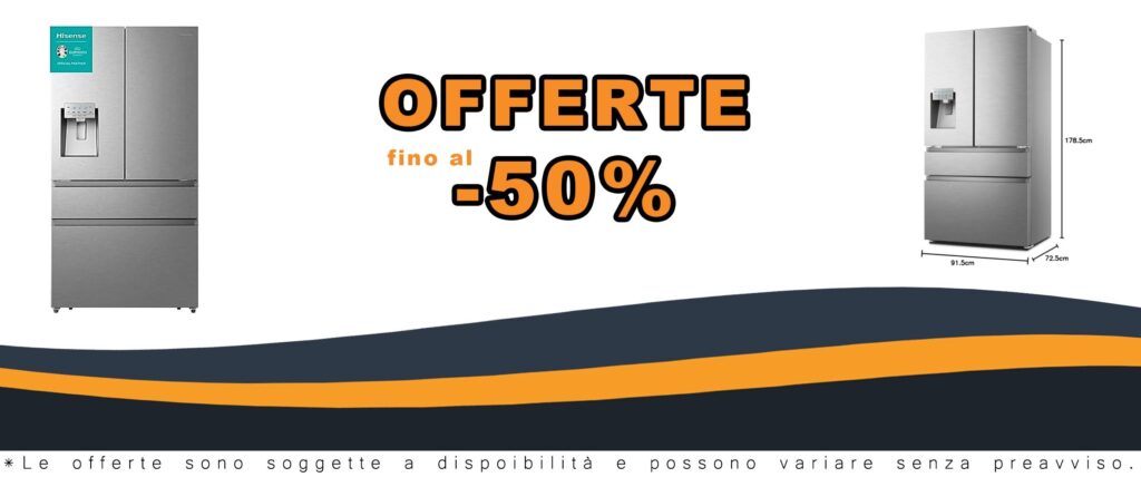 Il Miglior Frigorifero Congelatore Hisense RF728N4SASE: Effetto Inox e Prestazioni Impressionanti