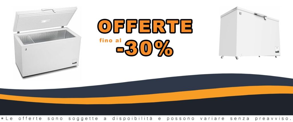 Congelatore Meteo GHF2300 300L Acciaio Alluminio con Serratura e Illuminazione LED Amazon