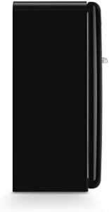 Frigorifero Smeg FAB28RBL5 nero design vintage 50's stile, monoporta, libera installazione