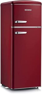 Severin RKG 8931 frigorifero bordeaux 208L A++, libera installazione, congelatore.