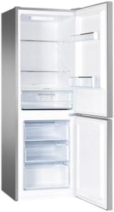 Frigorifero congelatore Amica KGCL 386 160 E effetto acciaio INOX.