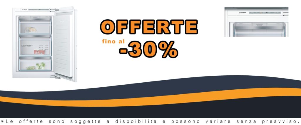 Congelatore da incasso Bosch Serie 6 GIV21AFE0 Nicchia 88x56 cm 97l LowFrost Made in Germany